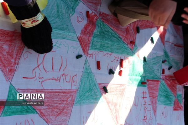 فعالیت‌های غرفه پانا در راهپیمایی 22 بهمن