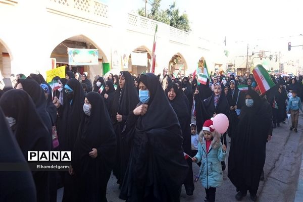 راهپیمایی ۲۲ بهمن در شوشتر