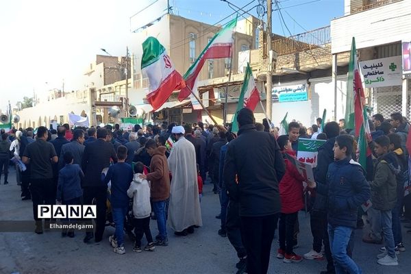 راهپیمایی ۲۲ بهمن در شوشتر