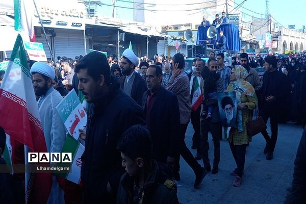 راهپیمایی ۲۲ بهمن در شوشتر