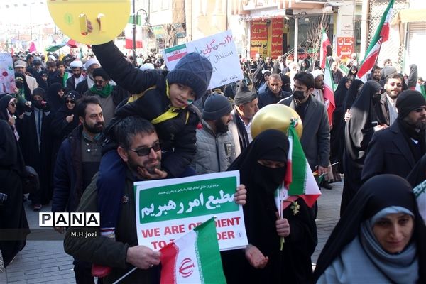 جشن چهل و چهارمین سالگرد پیروزی انقلاب اسلامی در قم