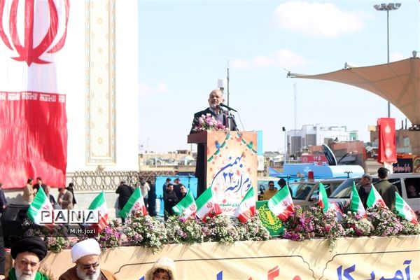 جشن چهل و چهارمین سالگرد پیروزی انقلاب اسلامی در قم