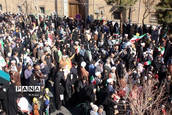 جشن چهل و چهارمین سالگرد پیروزی انقلاب اسلامی در قم