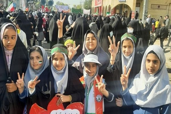 راهپیمایی ۲۲ بهمن در رامشیر