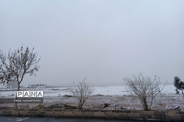 بارش برف زمستانی در فشافویه