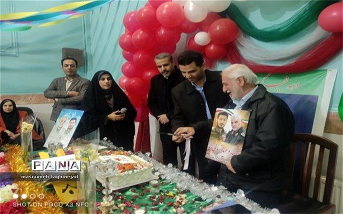 آیین افتتاح دارالقرآن شهید وحید زمانی‌نیا درمدرسه امام علی(ع) آموزش‌وپرورش ناحیه دو شهرری
