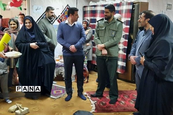 برگزاری جشنواره آیین‌های سرزمین من در دبستان دخترانه سما یک رودهن