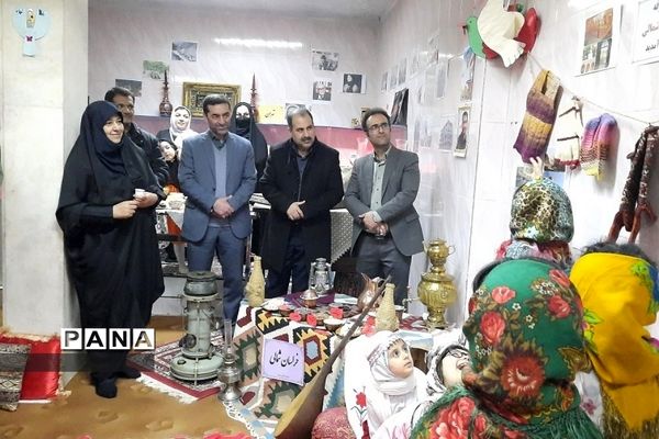 برگزاری جشنواره آیین‌های سرزمین من در دبستان دخترانه سما یک رودهن