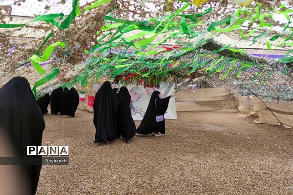 حضور دانش‌آموزان منطقه جوادآباد در اردوی راهیان نور