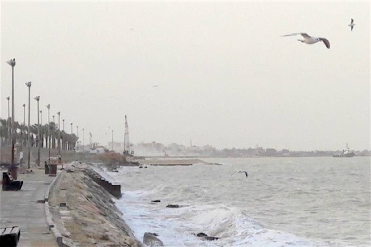 ارتفاع موج در خلیج فارس به 3 متر می‌رسد