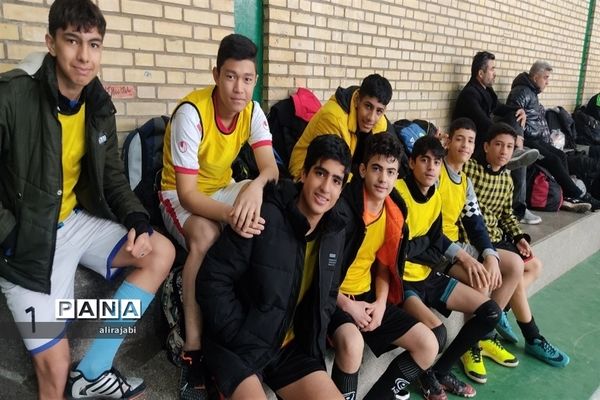 مسابقات فوتسال دانش‌آموزان پسر منطقه کهریزک