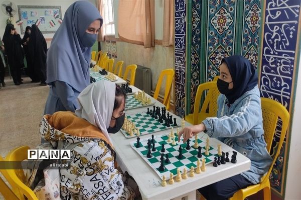 برگزاری مسابقات شطرنج دخترانه منطقه کهریزک
