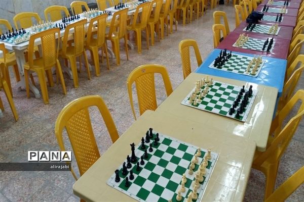 برگزاری مسابقات شطرنج دخترانه منطقه کهریزک