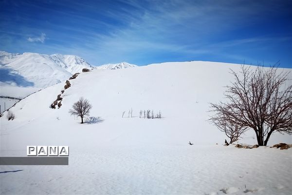 کوهرنگ،پس از بارش سنگین برف