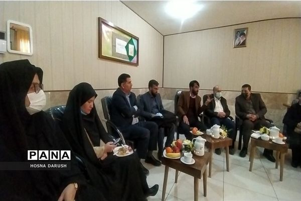 افتتاحیه اتاق بهداشت در دبستان شهدای پشم‌بافی توس ناحیه ۷مشهد