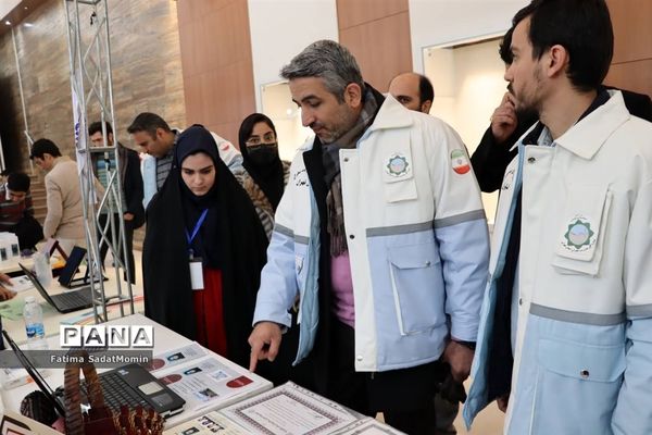 حضور دانش‌آموزان پژوهشگر و  نخبه ناحیه دو  شهر ری در رویداد ملی مدیریت بحران ایران قوی