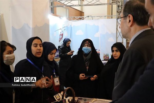 حضور دانش‌آموزان پژوهشگر و  نخبه ناحیه دو  شهر ری در رویداد ملی مدیریت بحران ایران قوی