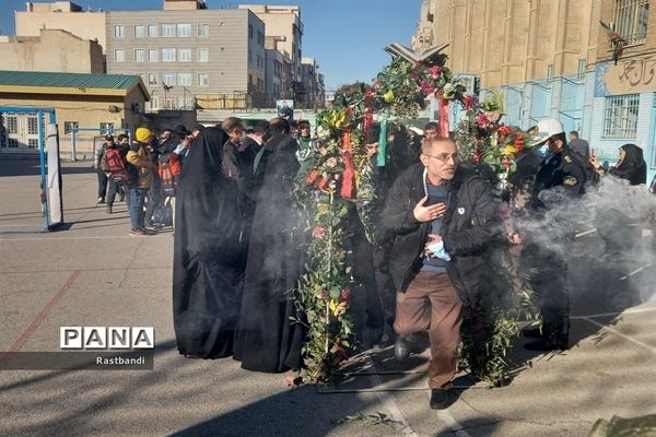 اعزام دانش‌آموزان منطقه ۱۳ به اردوی راهیان نور