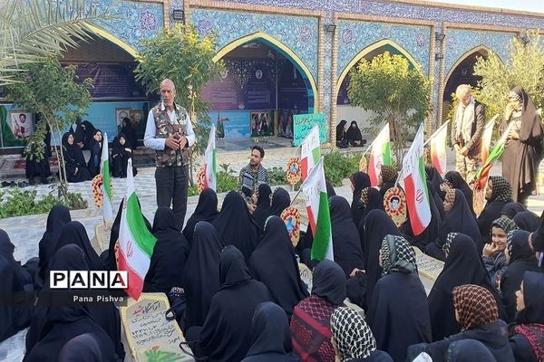 حضور دانش‌آموزان پیشوایی در راهیان نور دانش‌آموزی