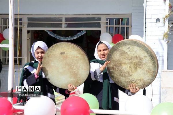 آیین نام‌گذاری آموزشگاه ابتدایی شهید امیر حسین بوربور عظیمی