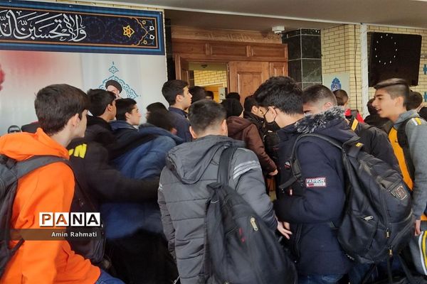 اعزام کاروان راهیان نور دانش‌آموزان پسر ناحیه 4 شیراز