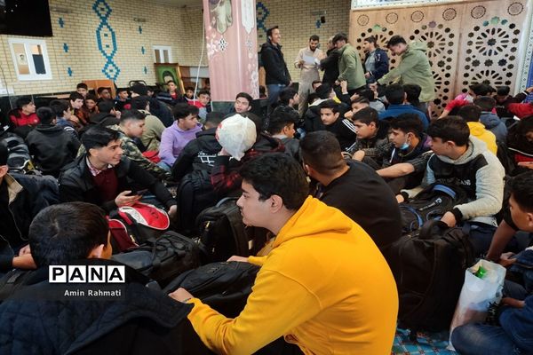 اعزام کاروان راهیان نور دانش‌آموزان پسر ناحیه 4 شیراز