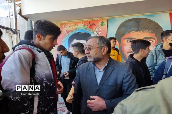 اعزام کاروان راهیان نور دانش‌آموزان پسر ناحیه 4 شیراز