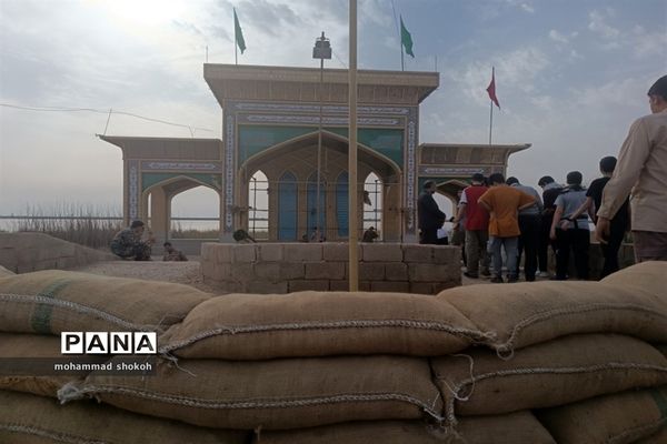 حضور دانش‌آموزان پسر دبیرستانی ناحیه 3 در راهیان نور دانش‌آموزی