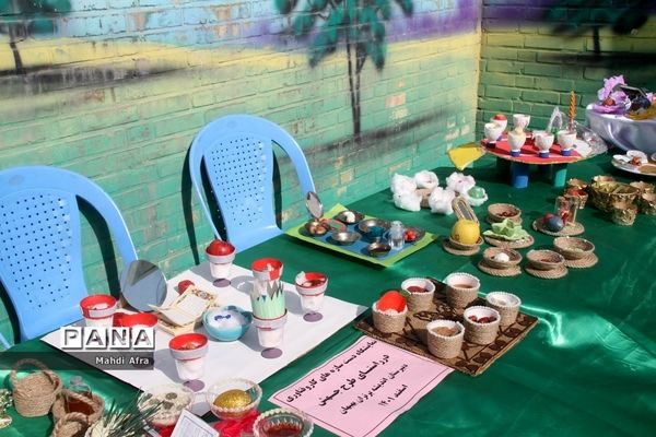 برگزاری نمایشگاه دست‌سازه و بازارچه دانش‌آموزی در دبیرستان غیر دولتی  اندیشه برتران بهبهان