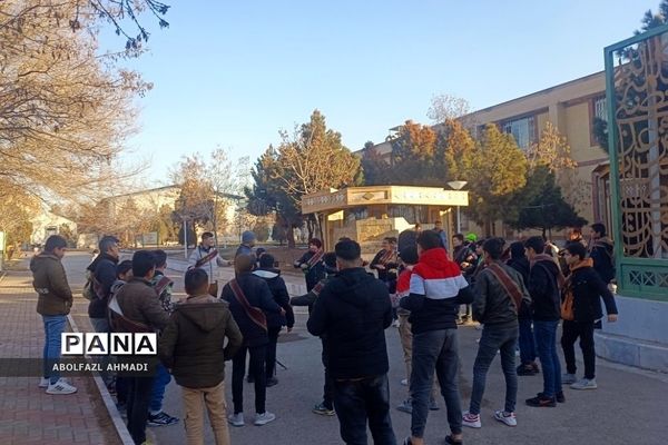 دومین روز از اردوی مشهد مقدس دانش‌آموزان زیارت اولی شهرستان‌های تهران