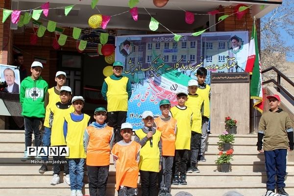 افتتاحیه مدرسه خیرساز  ۸کلاسه قائم و بشارت در بهارستان ۲