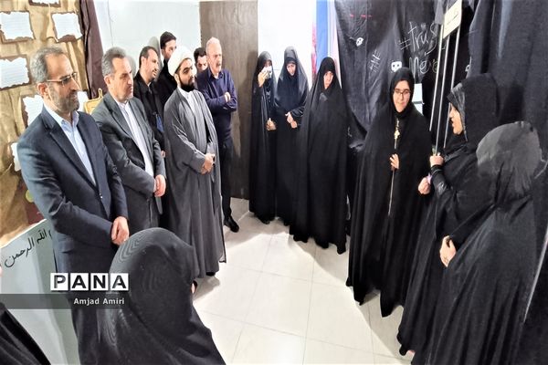 افتتاحیه نمایشگاه مدرسه انقلاب منطقه 12 تهران