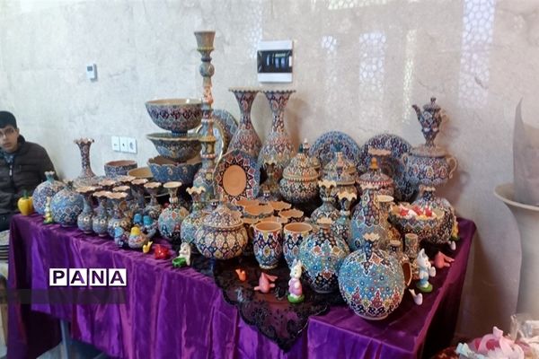 افتتاحیه نمایشگاه دائمی صنایع‌دستی در شهرستان قرچک