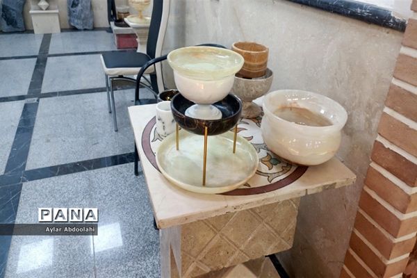 افتتاحیه نمایشگاه دائمی صنایع‌دستی در شهرستان قرچک