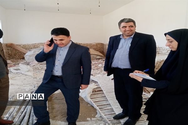 بازدید معاون تربیت بدنی  شهرستان های استان تهران از مدارس شهرستان ورامین