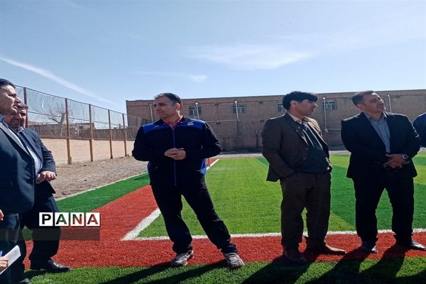 بازدید معاون تربیت بدنی  شهرستان های استان تهران از مدارس شهرستان ورامین