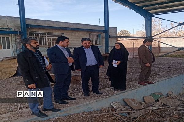 بازدید معاون تربیت بدنی  شهرستان های استان تهران از مدارس شهرستان ورامین