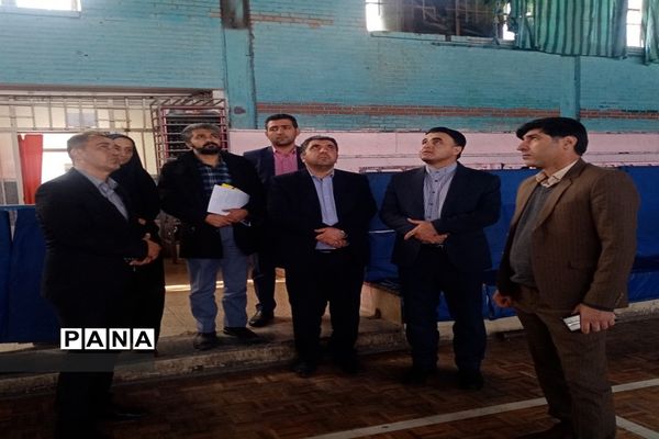 بازدید معاون تربیت بدنی  شهرستان های استان تهران از مدارس شهرستان ورامین