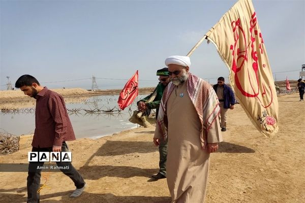 حضور پر شور دانش‌آموزان پسر استان فارس در اردوی راهیان نور