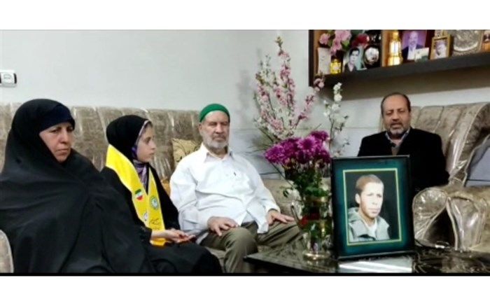 گفتگو  با خانواده شهیدسید حسین حسینی در روز میلاد امام حسین(ع) /فیلم