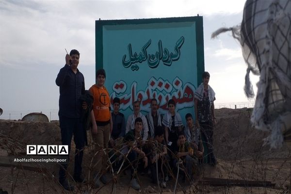 اعزام  دانش‌آموزان سمپادی شهرستان دزفول به اردوی پیشرفت نورانی