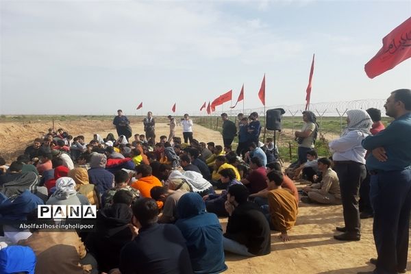 اعزام  دانش‌آموزان سمپادی شهرستان دزفول به اردوی پیشرفت نورانی