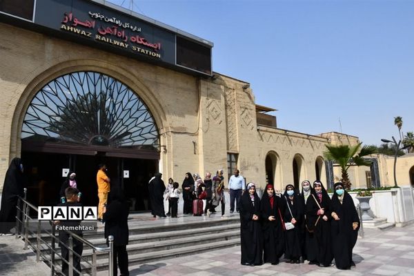 اعزام ۶۵ دانش‌آموز زیارت اولی خوزستان به مشهد مقدس