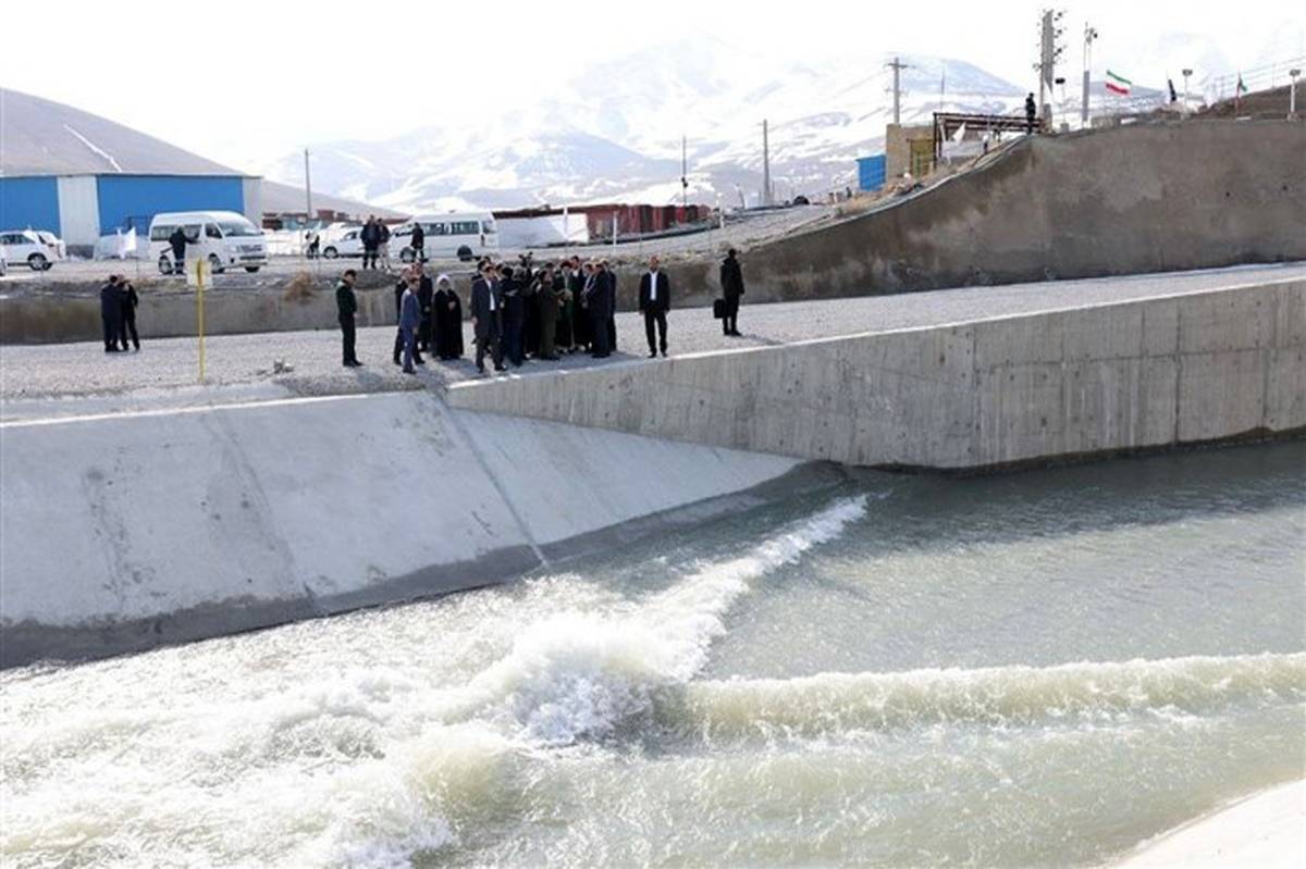 بهره‌برداری رسمی از سامانه انتقال آب به دریاچه ارومیه