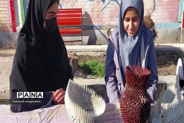 برپایی بازارچه محلی به‌مناسبت هفته معرفی مشاغل در مدارس شادگان