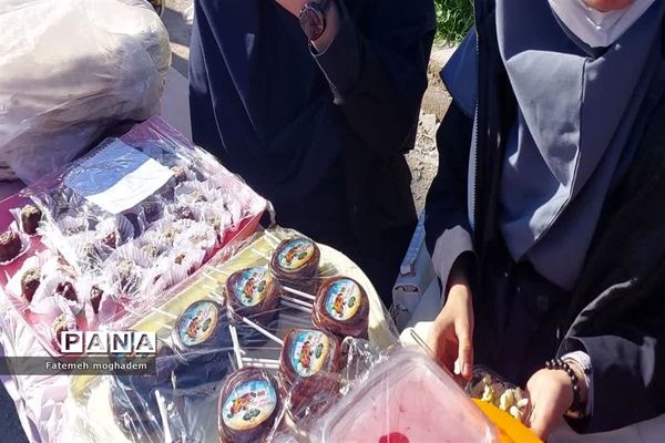 برپایی بازارچه محلی به‌مناسبت هفته معرفی مشاغل در مدارس شادگان