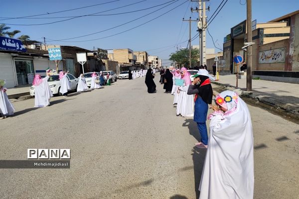 افتتاحیه جشنواره قرآن، عترت و نماز دانش آموزان دختر قطب یک استان خوزستان