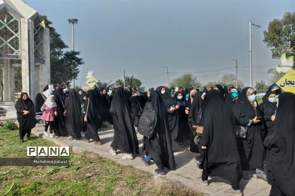 افتتاحیه جشنواره قرآن، عترت و نماز دانش آموزان دختر قطب یک استان خوزستان