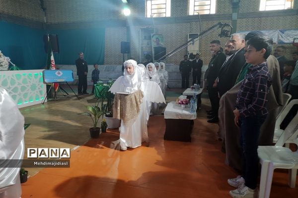 افتتاحیه جشنواره قرآن، عترت و نماز دانش آموزان دختر قطب یک استان خوزستان