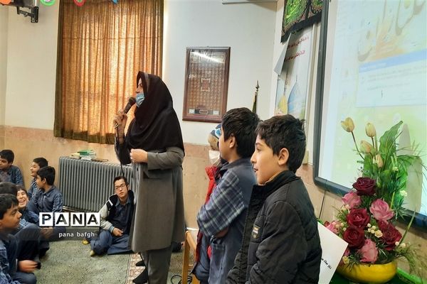 برگزاری جشن ایام شعبانیه در مدرسه شاهدغدیر بافق